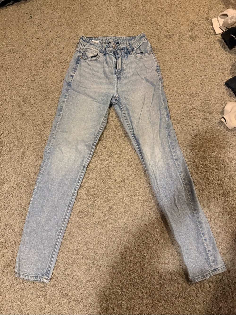 American Eagle Outfitters Light Blue High-Rise Women's Jeans